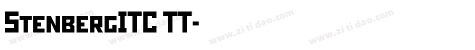 StenbergITC TT字体转换